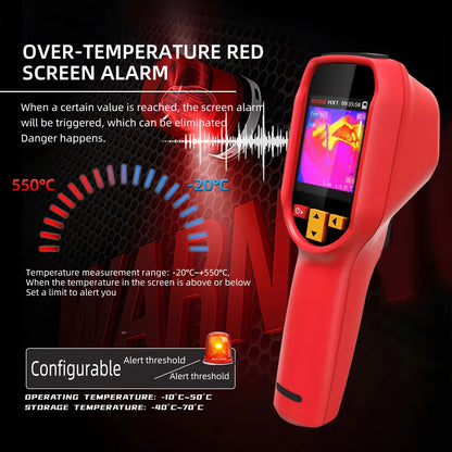 Handheld Thermal Camera HX1 -20~550C, 100x100IR Resolution