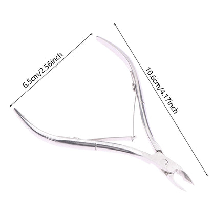 Stainless Steel Cuticle Nipper & Nail Clipper Set