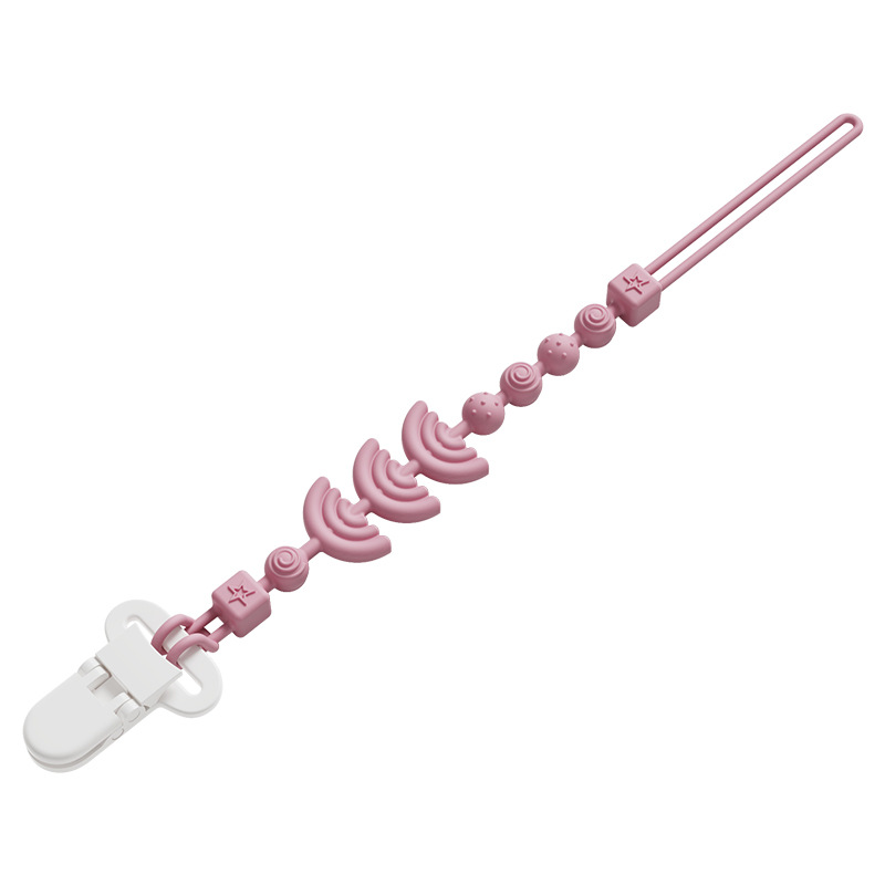 Silicone anti-drop pacifier chain for babies - Product view 4