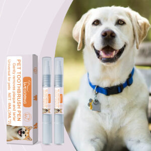 2-pack pet dental toothbrush pens for dogs and cats - Main product view