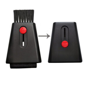 Retractable air outlet cleaning brush for computers and electronic devices - Main product view