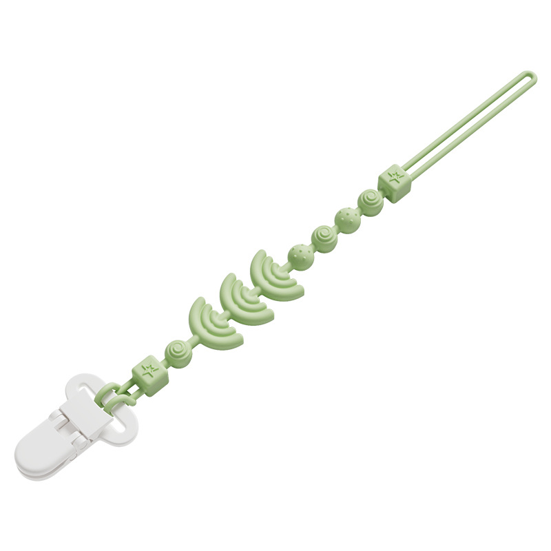 Silicone anti-drop pacifier chain for babies - Product view 3