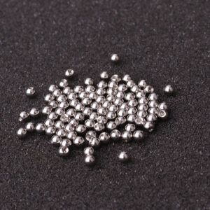Round ball ear bone nail in steel color or gold - Main product view