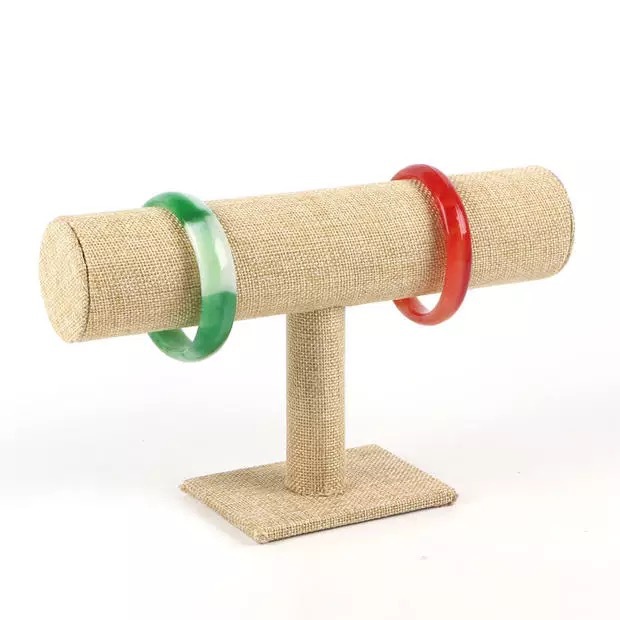 Single-layer geometric bracelet and necklace display stand - Product view 8