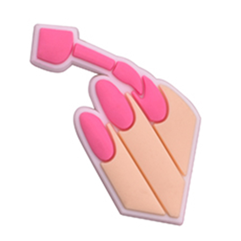 Decorative PVC shoe flower charms for sandals and shoes with holes - Product view 14