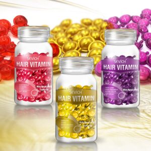 Hair care capsules for damaged and frizzy hair - Main product view
