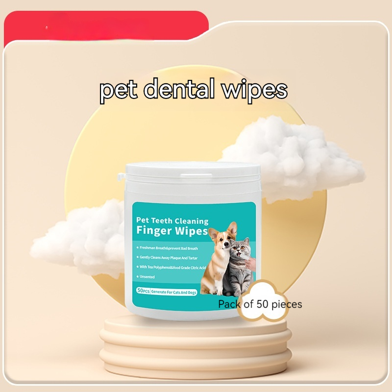Cat cleaning supplies with disposable gloves, pet wipes and foot cleaning foam - Product view 1