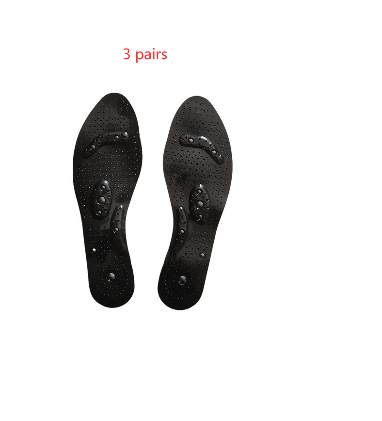 Pair of transparent magnetic massage insoles for casual shoes - Product view 11