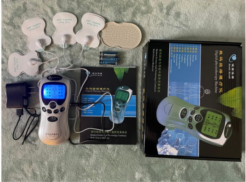 Low-frequency pulse electronic microcurrent massager with four massage contacts - Product view 10