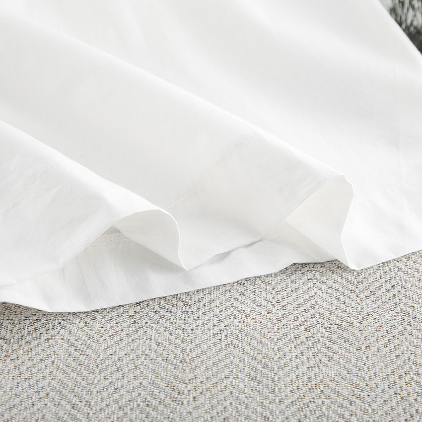 Loose And Comfortable Nightgownpajamas For Women - Product detail 2 Women’s white cotton sleeveless pullover nightgown - Product detail 2