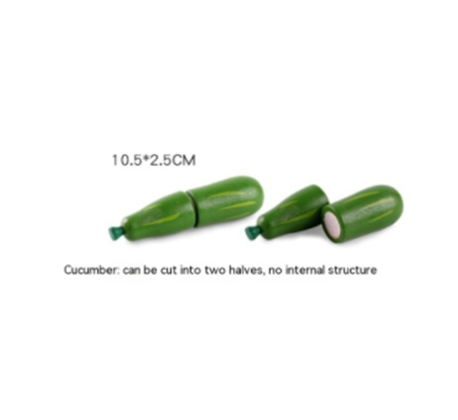 Wooden magnetic fruit and vegetable cutting toy set for children - Product view 19