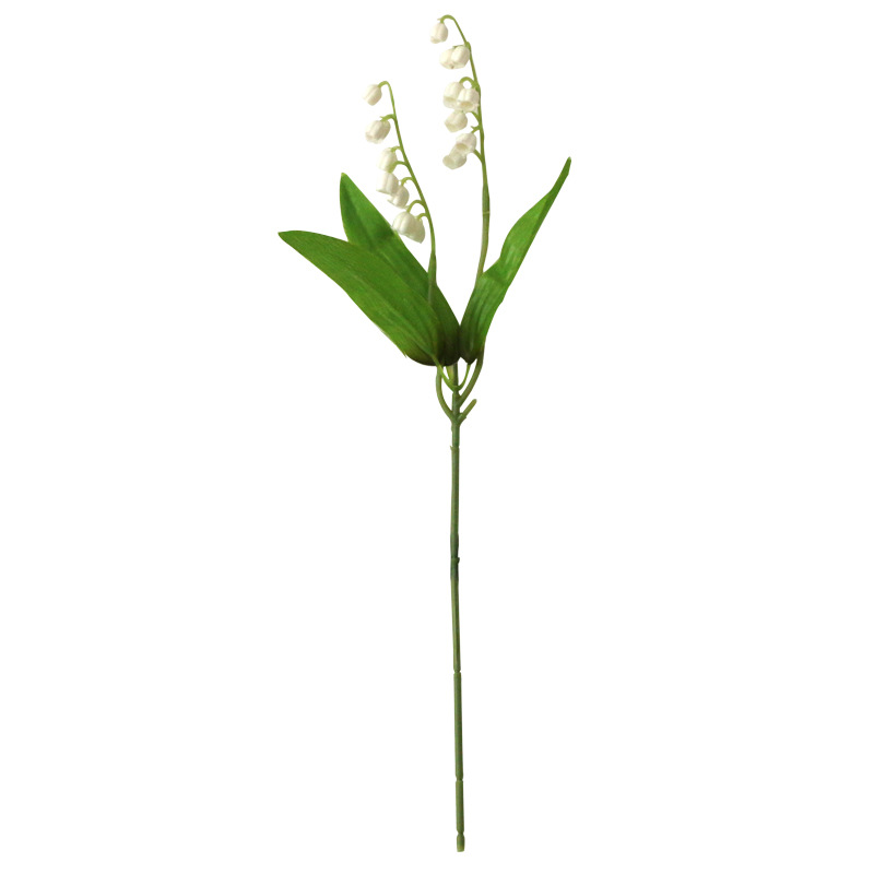 Simulated Lily Of The Valley Plastic Flower Single Lily Of The Valley - Main product view