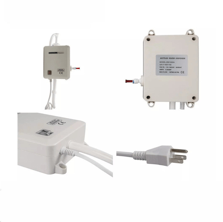 Bottle Mouth Hydraulic Electric Water Dispenser - Product detail 4 White electric bottle-mouth diaphragm water dispenser pump - Product detail 4