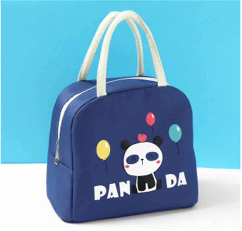 Cartoon insulated lunch bag made from 600D Oxford cloth - Product view 1
