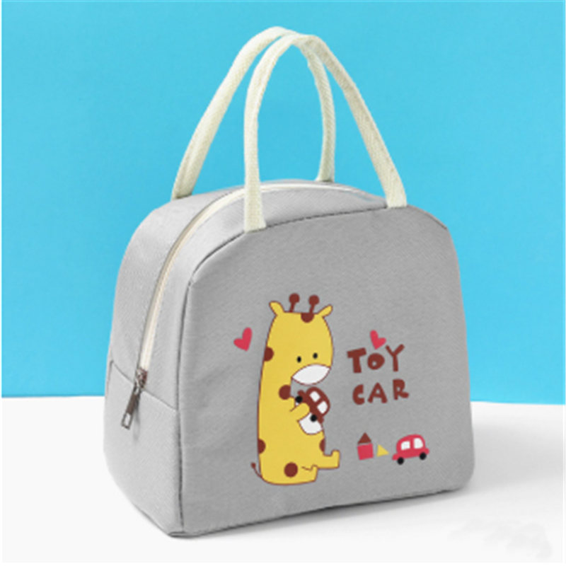 Cartoon insulated lunch bag made from 600D Oxford cloth - Product view 7