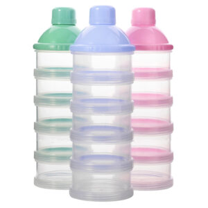 Five-layer removable milk powder dispenser box for infants - Main product view