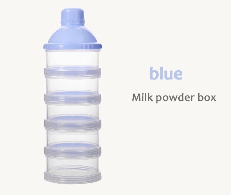 Five-layer removable milk powder dispenser box for infants - Product view 1