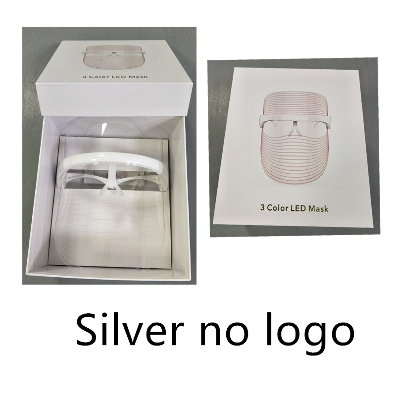 White LED light therapy mask with seven-color light options - Product view 7