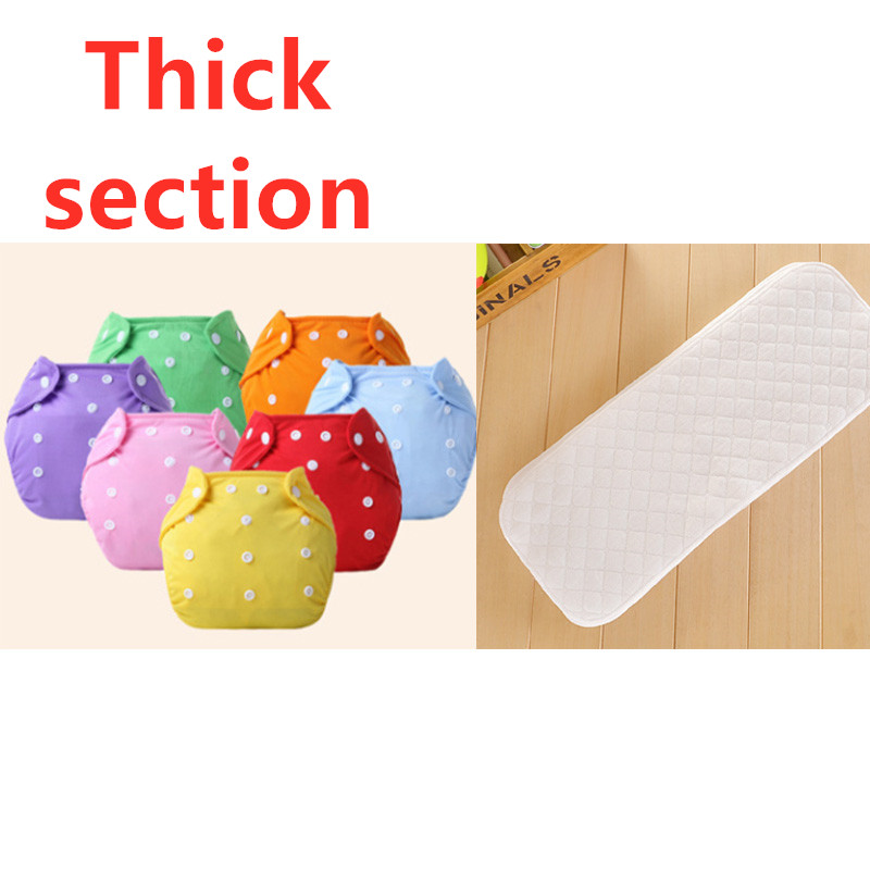 Adjustable washable baby cloth diaper pants in thin mesh and thick fleece styles - Product view 5