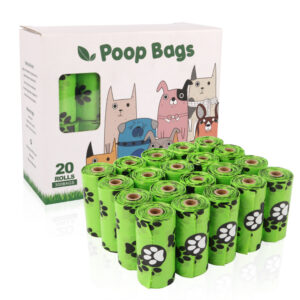 EPI HDPE continuous-roll dog poop bags with optional dispenser - Main product view