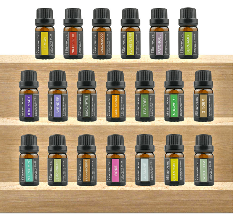 10ml bottle of essential oil fragrance for diffuser use - Main product view