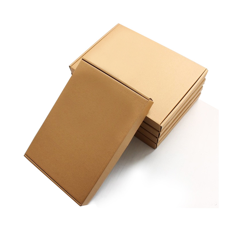Three-layer corrugated cardboard airplane packaging box with fixed tray - Product view 4