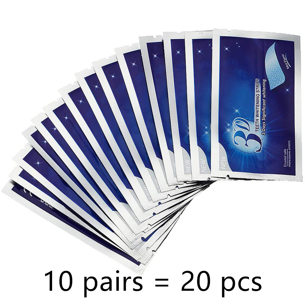 White teeth whitening stickers for adults, boxed 14-piece variant - Product view 8