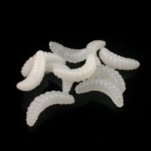 Bionic mealworm fishing lure in assorted colors - Main product view