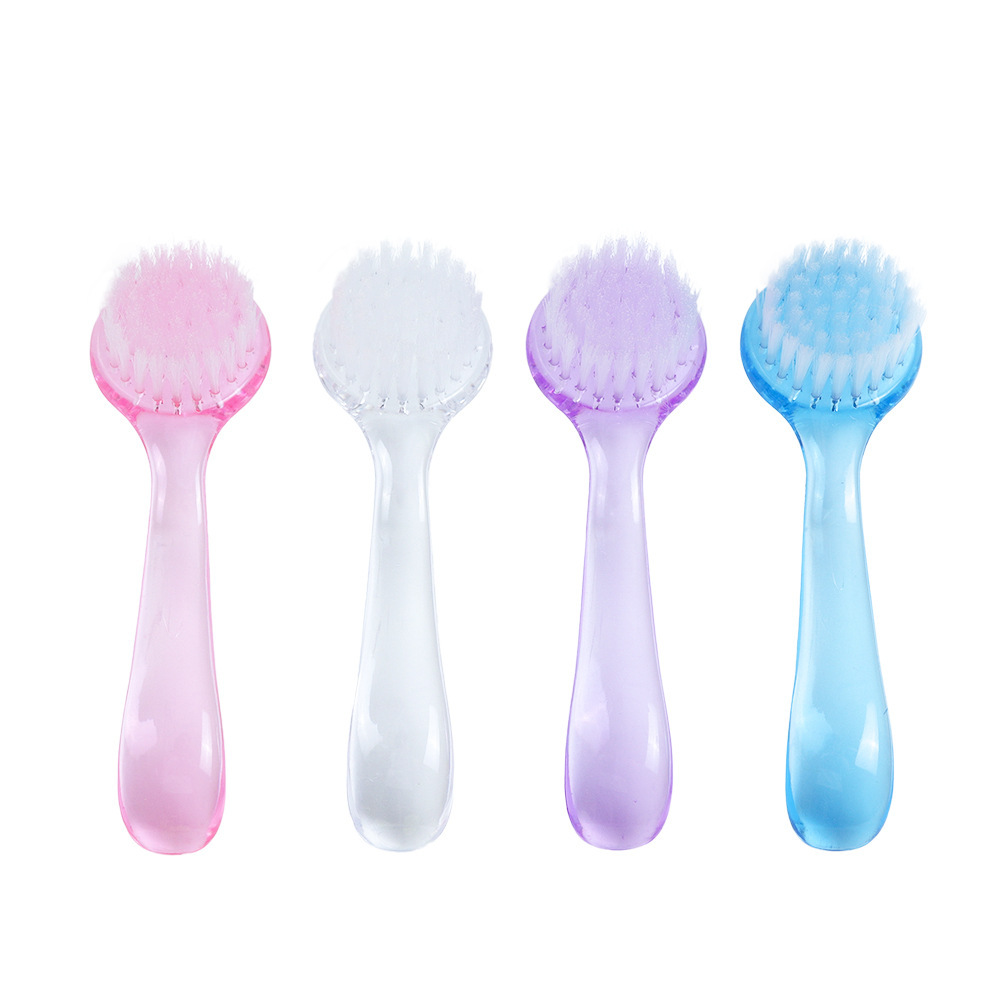 Plastic nail dust brush for manicure and beauty care - 2style random
