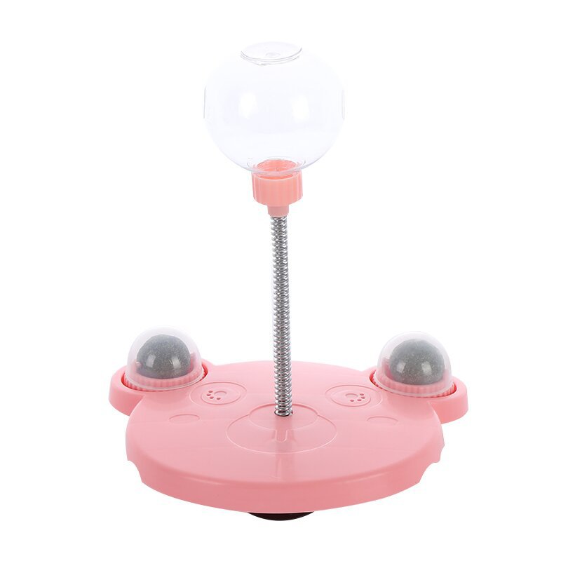 Interactive pet treat dispenser ball with suction-cup base - Product view 10