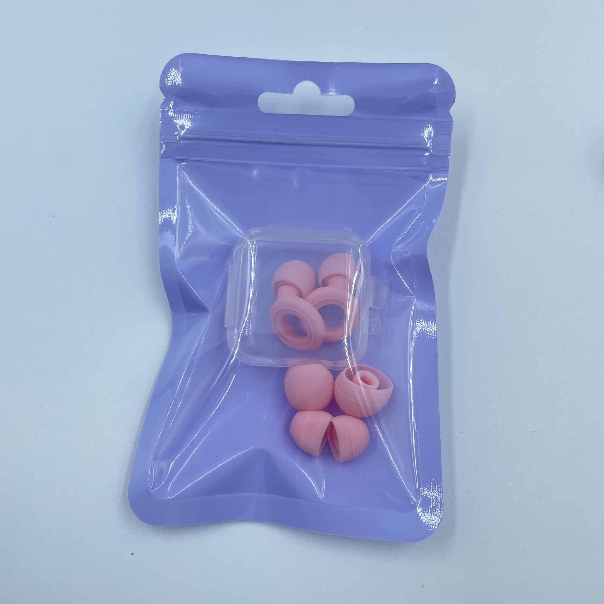 Silicone noise-reducing earplugs with earplug sleeves - Product view 11