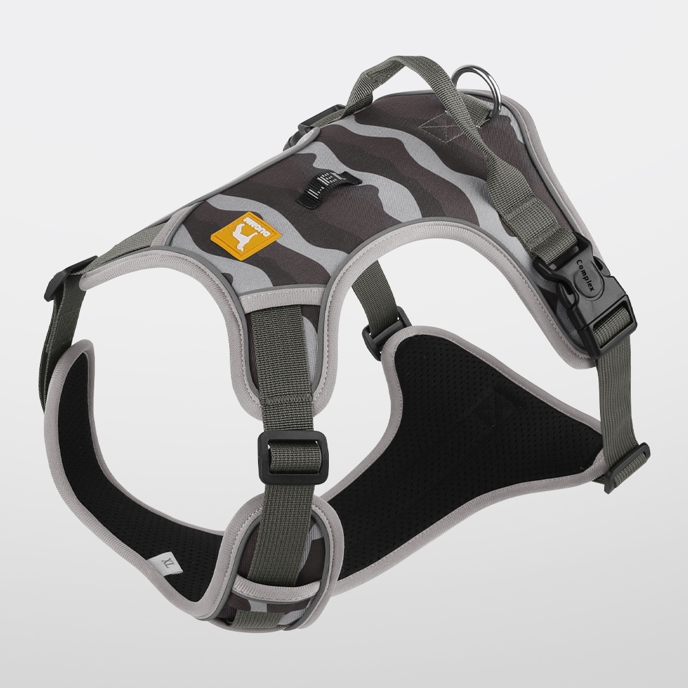 Reflective Oxford cloth dog chest and back traction harness with hand-holding rope - Product view 5