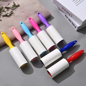 Tearable plastic lint remover roller with sticky paper - Main product view
