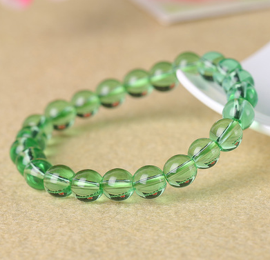 Natural crystal and semi-precious stone bracelet in ethnic style - Product view 13