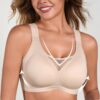 Women’s seamless padded push-up bra with adjustable straps - Main product view