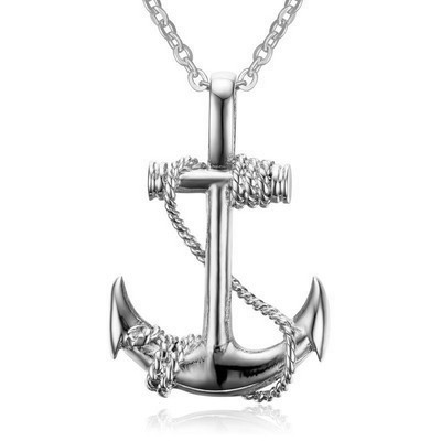 Unisex cross pendant necklace with silver, gold and black style options - Product view 11