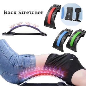 Adjustable back and waist stretcher with massage nodes - Main product view