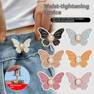 Removable Nail-free Butterfly Belt Buckle - Main product view