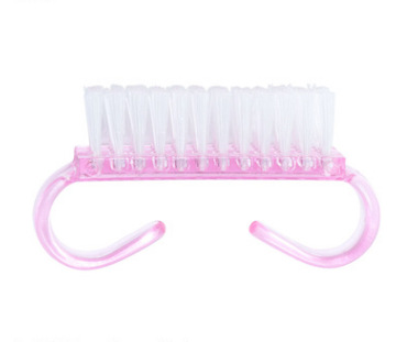 Plastic nail dust brush for manicure and beauty care - 3style