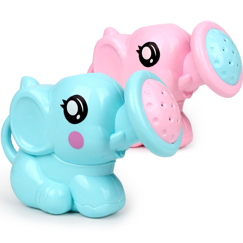 Elephant-shaped baby bath rinse cup and water spray toy - Product view 1