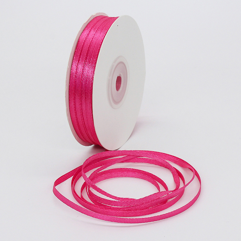 0.3 cm double-sided polyester ribbon in assorted colors - Product view 13