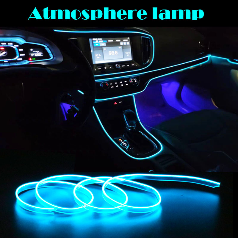 Flexible 12V LED strip light for car, bicycle, party, and dance decoration - Main product view