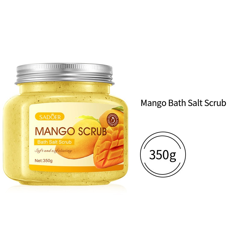 350g fruit bath salt scrub cream for exfoliating body care - Product view 5