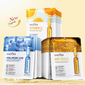 24K gold ampoule facial mask with vitamin C, 25g - Main product view