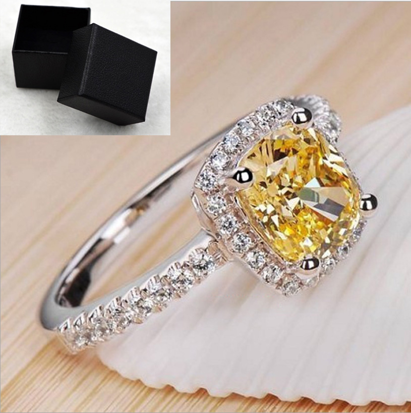 Women's silver-tone geometric ring with gemstone-style inlay - Product view 7