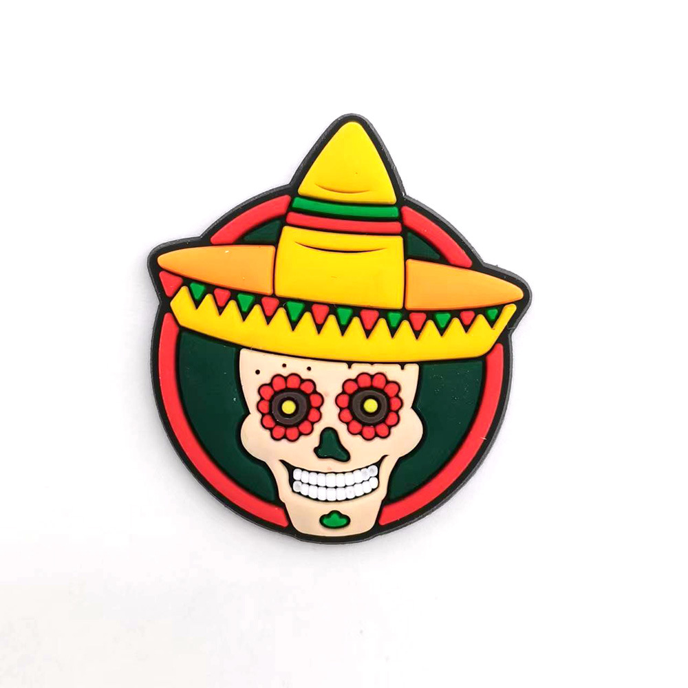 Mexican Food Series Interesting Diy Shoe Flower Decorations - Product view 6 Mexican food series plastic shoe flower decoration for casual shoes and slippers - Product view 6