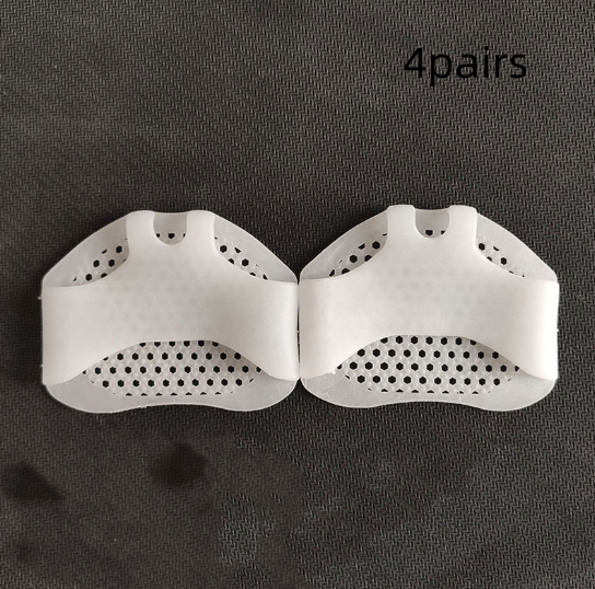 Breathable silicone forefoot pad sleeve with non-slip cushioning - Product view 6
