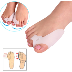 Flexible silicone toe separators for separating toes - Main product view