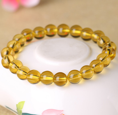 Natural crystal and semi-precious stone bracelet in ethnic style - Product view 11