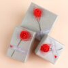 Grey rose jewelry box - Main product view
